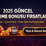 2025 Güncel Deneme Bonusu - Çevrimsiz ve Free Spin Kampanyaları